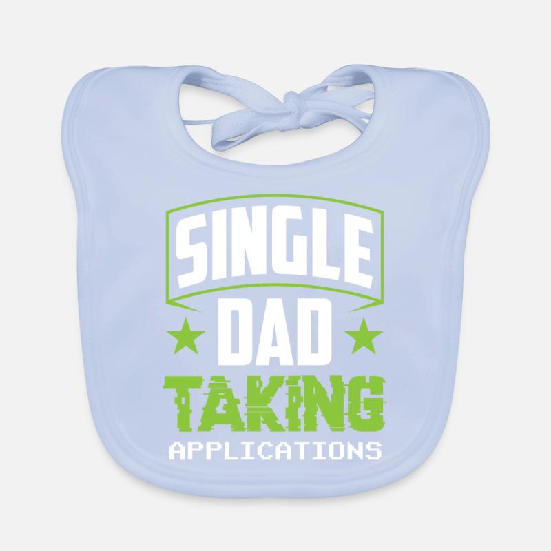 Single father accepts applications Organic Baby Bibs