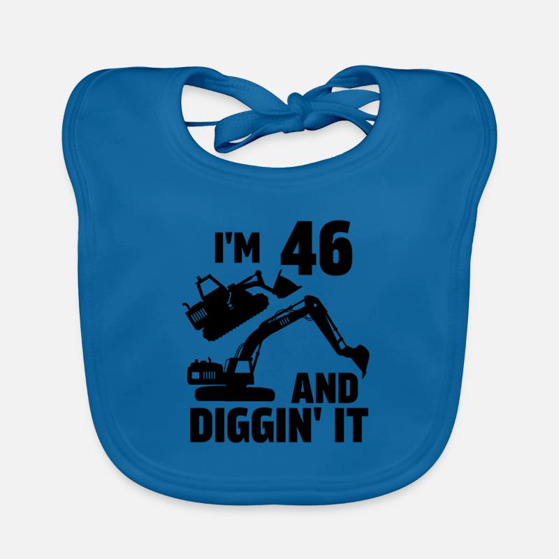 J’ai 46 ans et Diggin' It Bavoir bio Bébé