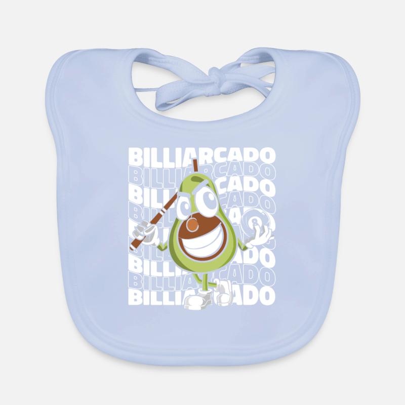 Billard 8 boules Bavoir bio Bébé