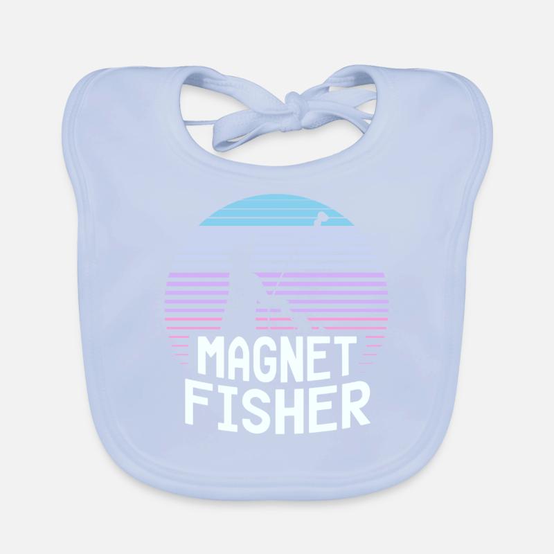 Magnetfischer Magnet Magnetfischen Baby Bio-Lätzchen