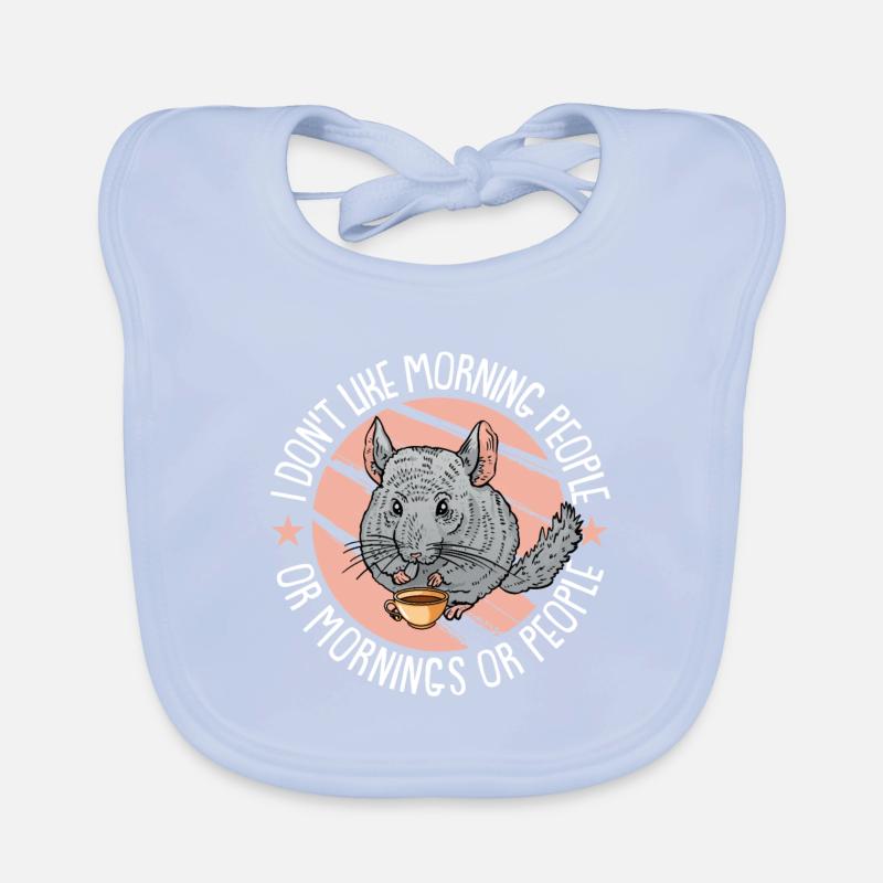 Chinchilla Organic Baby Bibs