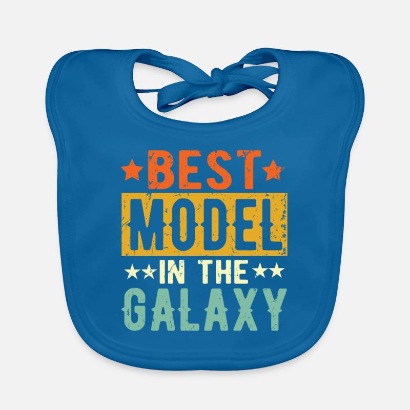 Best Model ever Model Gift Organic Baby Bibs