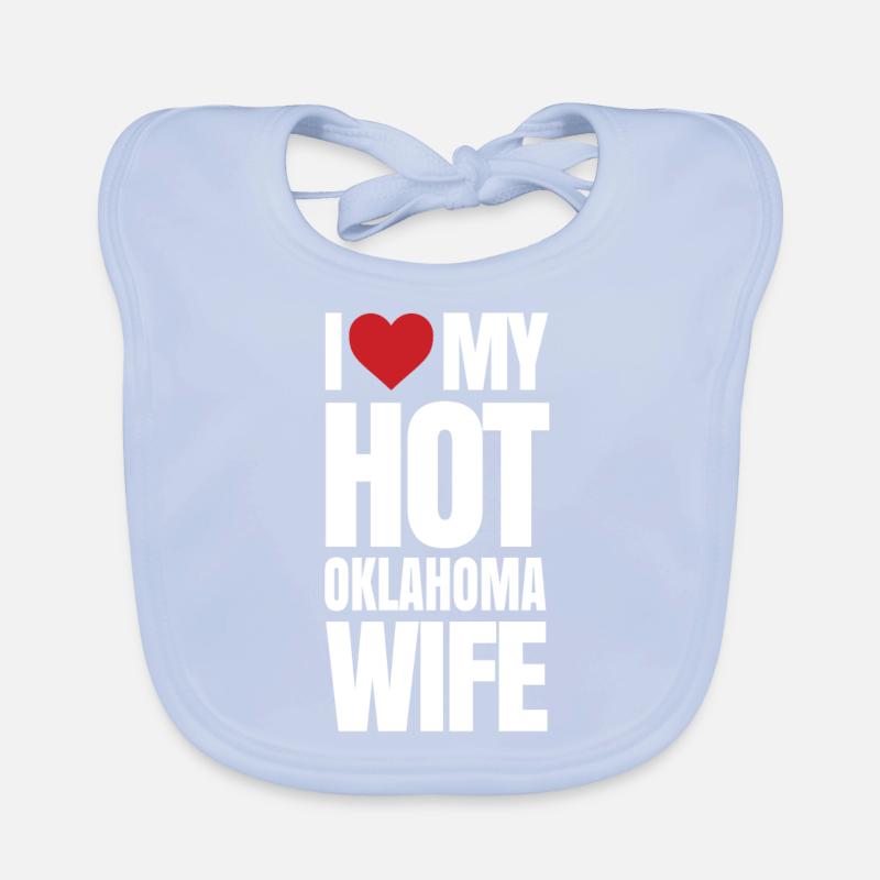Oklahoma Ehefrau Geschenk Baby Bio-Lätzchen