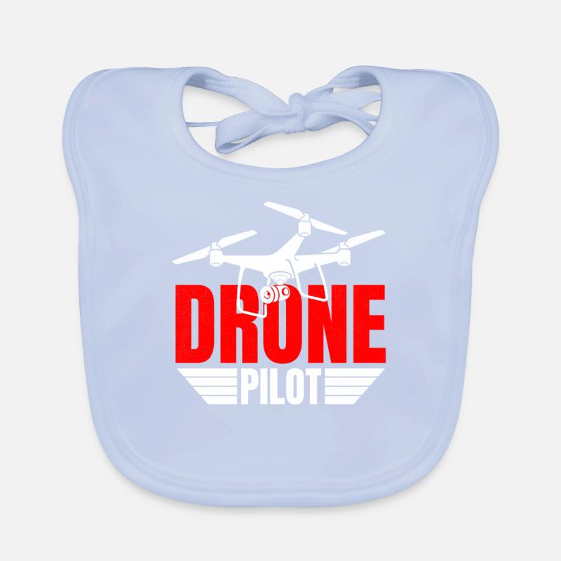 Drone Drone Pilote Drone Opérateur Quadcopter Bavoir bio Bébé