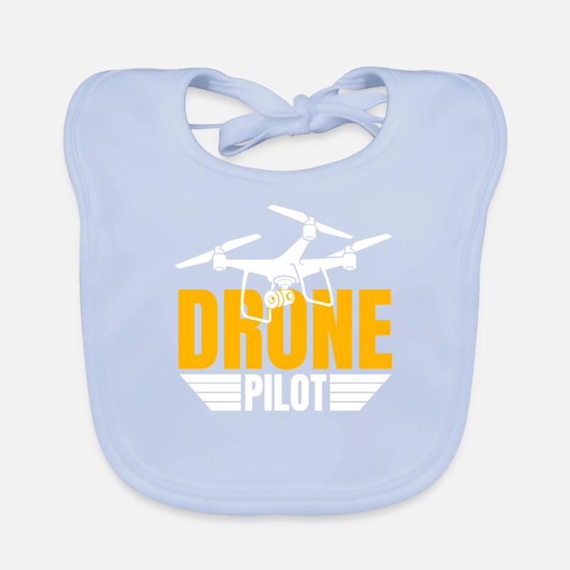 Drone Drone Pilote Drone Opérateur Quadcopter Bavoir bio Bébé
