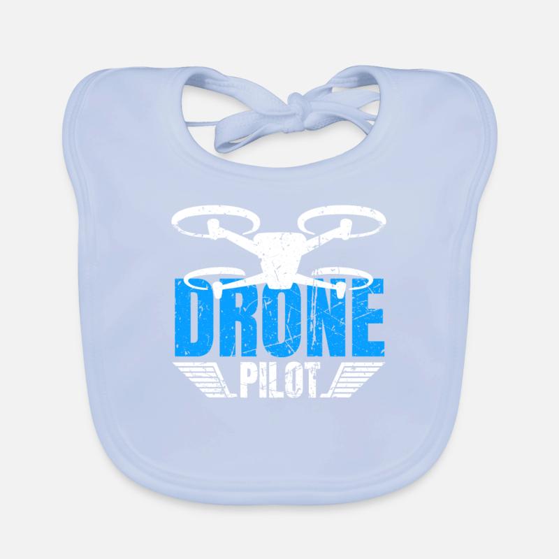 Drone Drone Pilote Drone Opérateur Quadcopter Bavoir bio Bébé