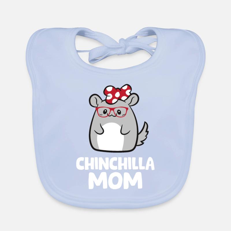 Maman Chinchilla Bavoir bio Bébé