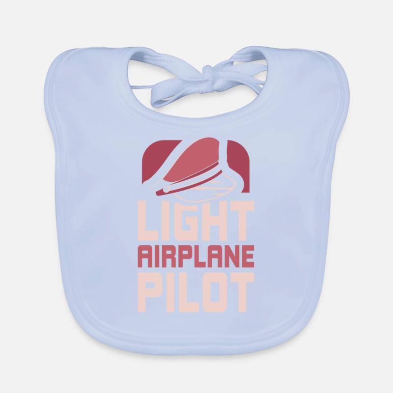 Pilote d’aéronef léger Aéronef de petite taille Aéronef privé Bavoir bio Bébé
