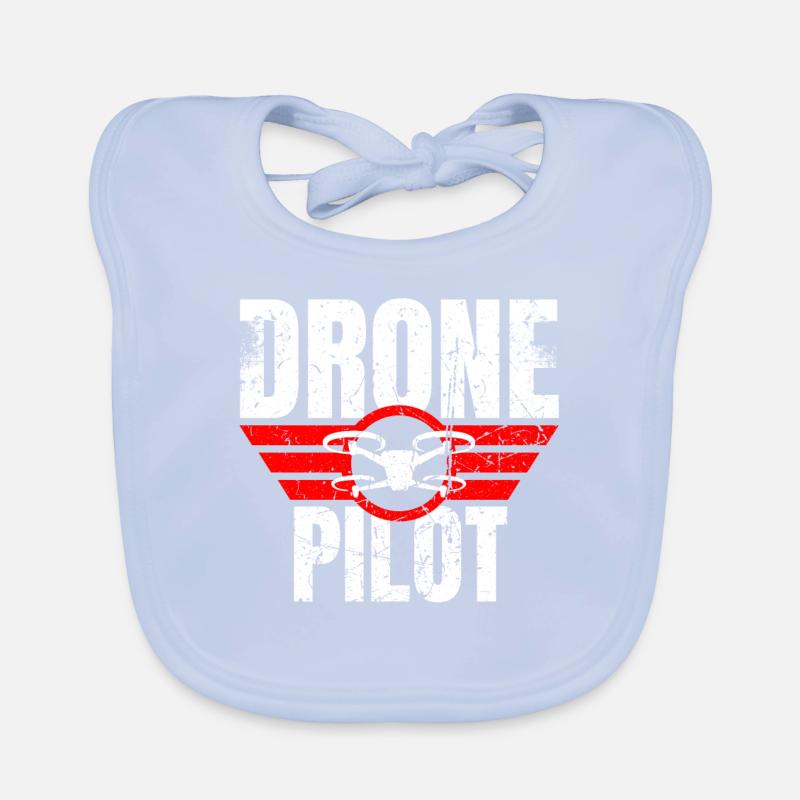 Drone Drone Pilote Drone Opérateur Quadcopter Bavoir bio Bébé