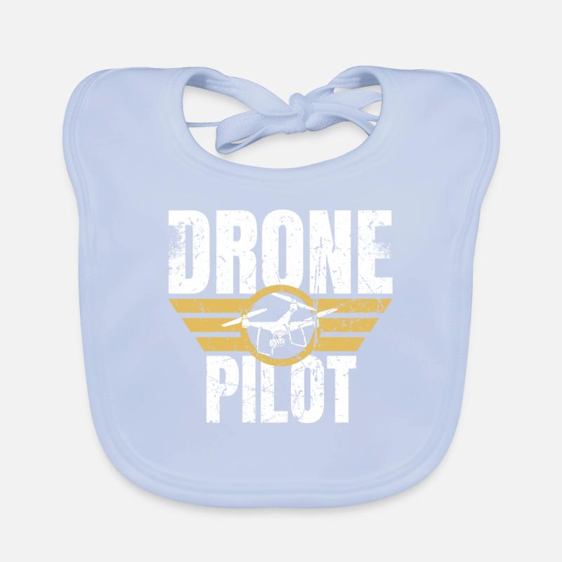 Drone Drone Pilote Drone Opérateur Quadcopter Bavoir bio Bébé