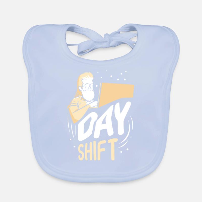 Day shift Shift work Shiftwork Organic Baby Bibs
