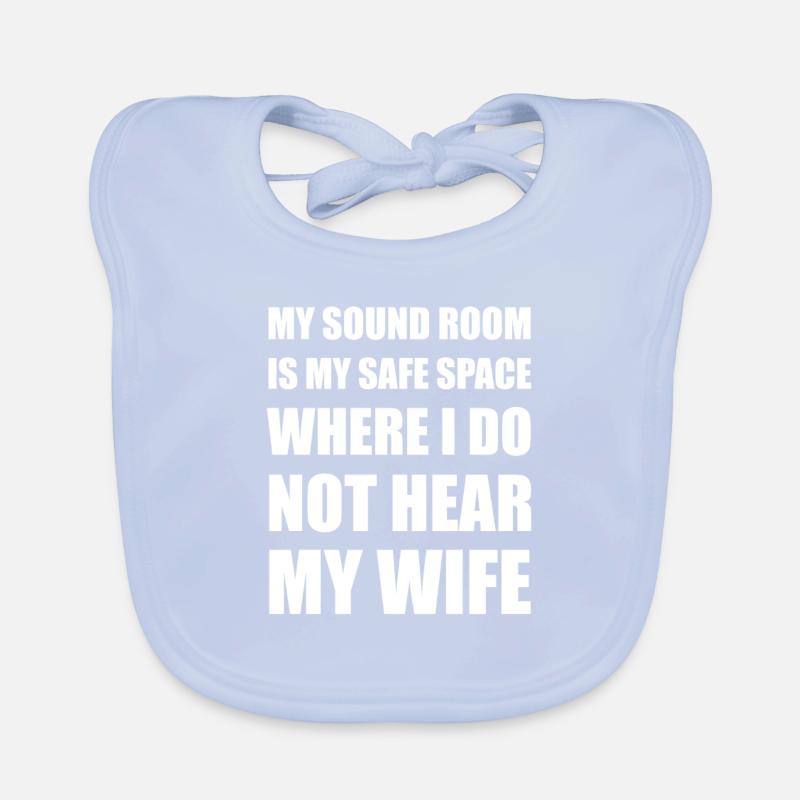 Tontechniker Sound Audio Engineer Baby Bio-Lätzchen