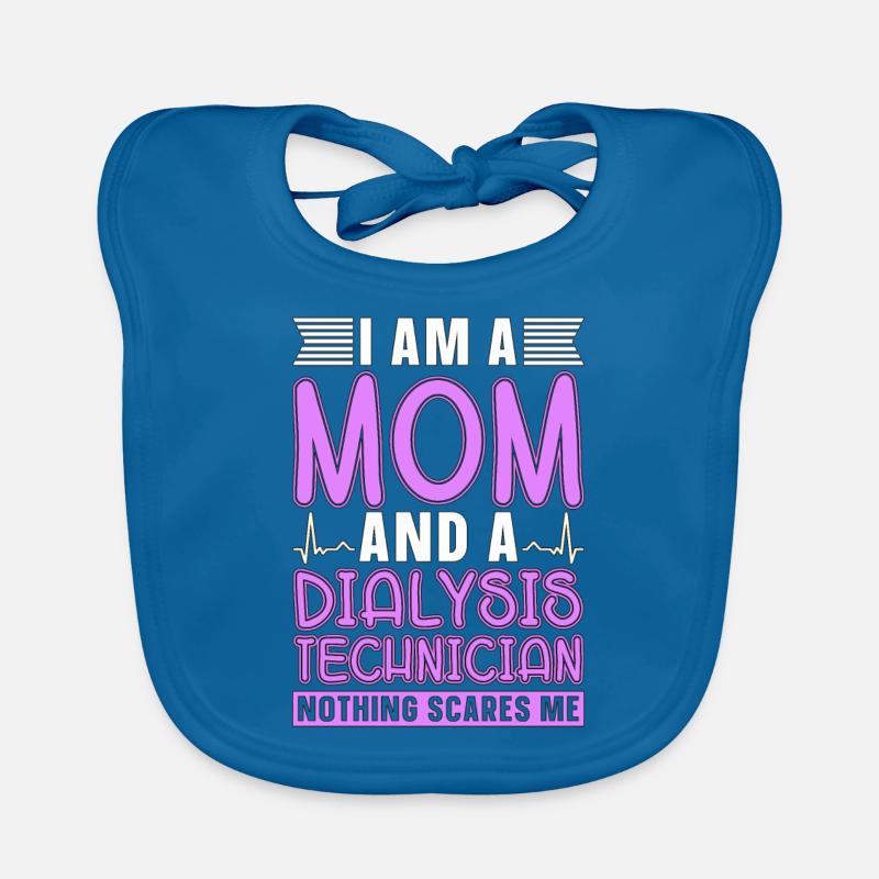 Technicien en dialyse Dialyse Néphrologie Cadeau Bavoir bio Bébé
