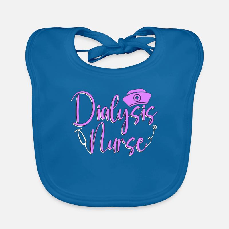 Technicien en dialyse Néphrologie Dialyse Cadeau Bavoir bio Bébé