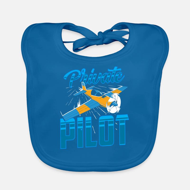 Privatpilot Jet Kleinflugzeug Leichtflugzeug Baby Bio-Lätzchen