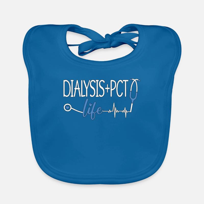 Dialyse Technicien en dialyse Cool Cadeau de néphrologie Bavoir bio Bébé