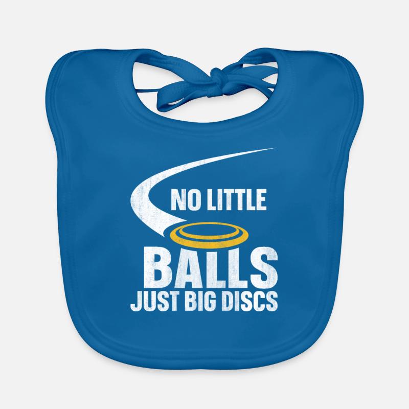 Pas de petites balles juste de gros disques Fun Disc Golf Bavoir bio Bébé