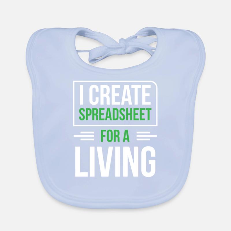 I Create Professional Spreadsheets Spreadsheets Organic Baby Bibs