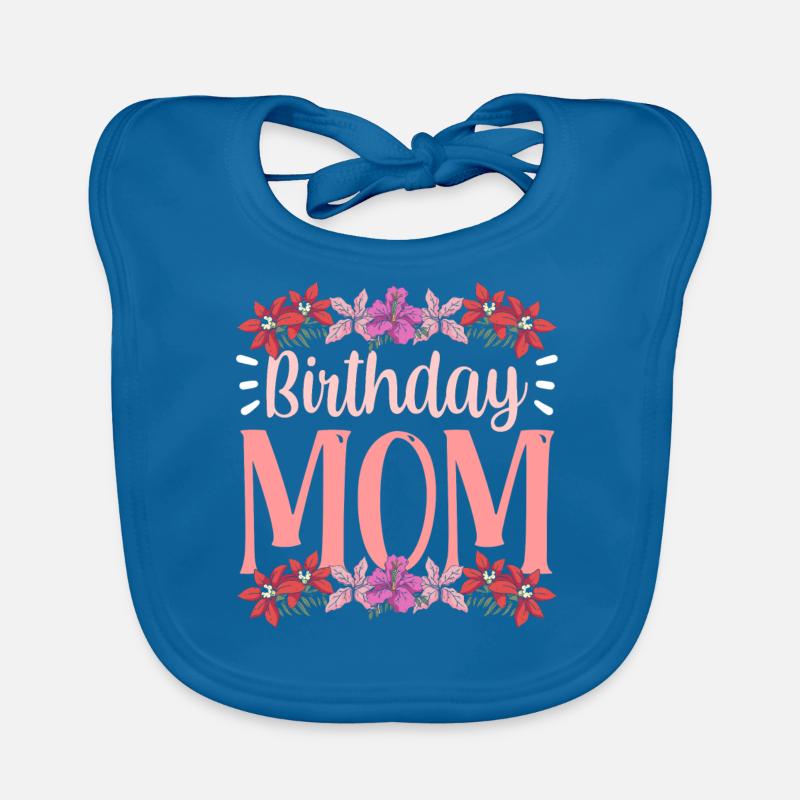 Geburtstag Mama Mami Mutter Party Baby Bio-Lätzchen