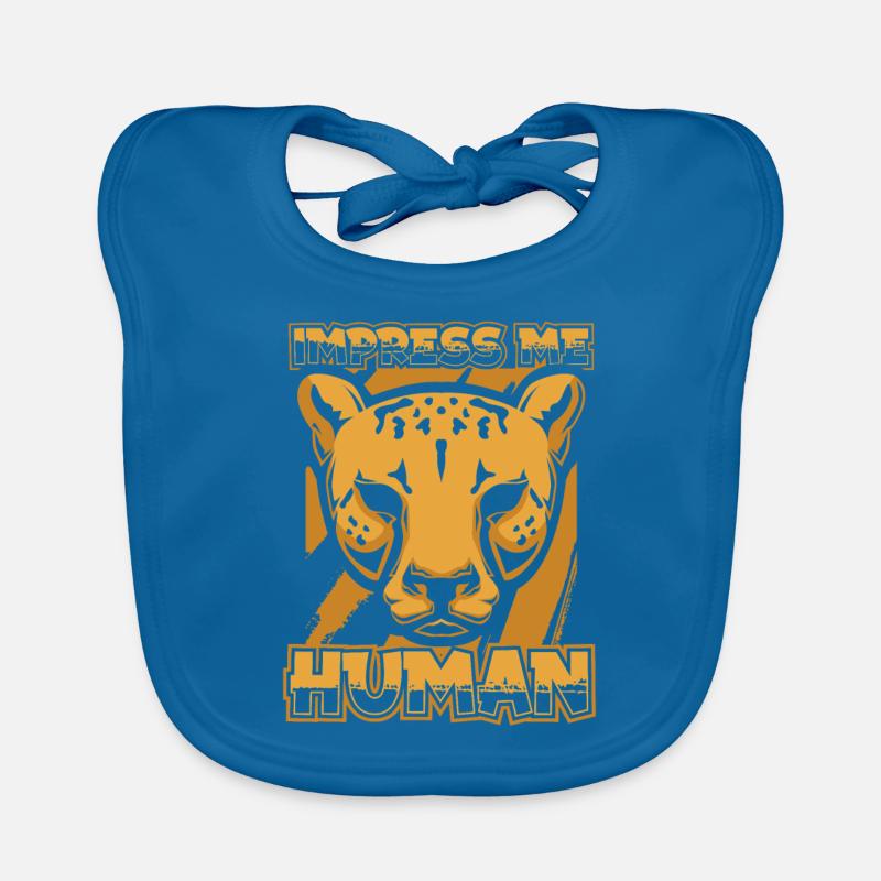 Cheetah Organic Baby Bibs