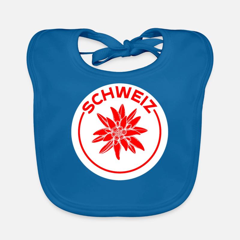 Schweizer Enzian Baby Bio-Lätzchen
