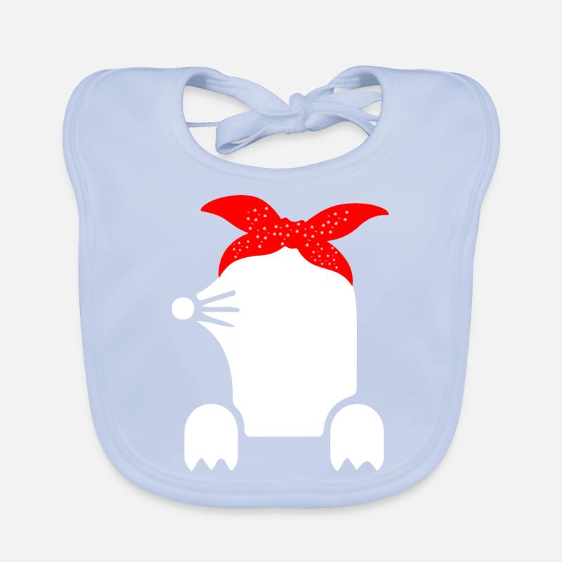 The mole Organic Baby Bibs