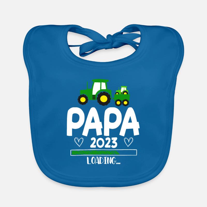 Papa 2023 Loading Baby Bio-Lätzchen
