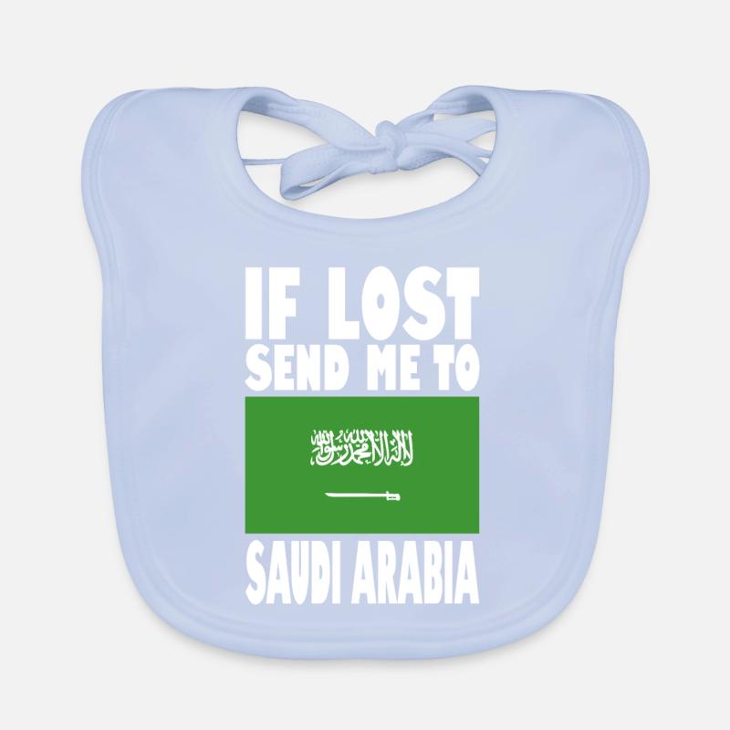Saudi Arabien Flagge Spruch Baby Bio-Lätzchen