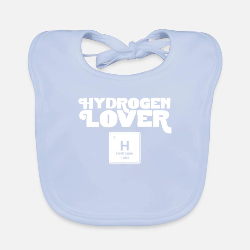 Amateurs d’hydrogène Énergie Élément hydrogène Bavoir bio Bébé