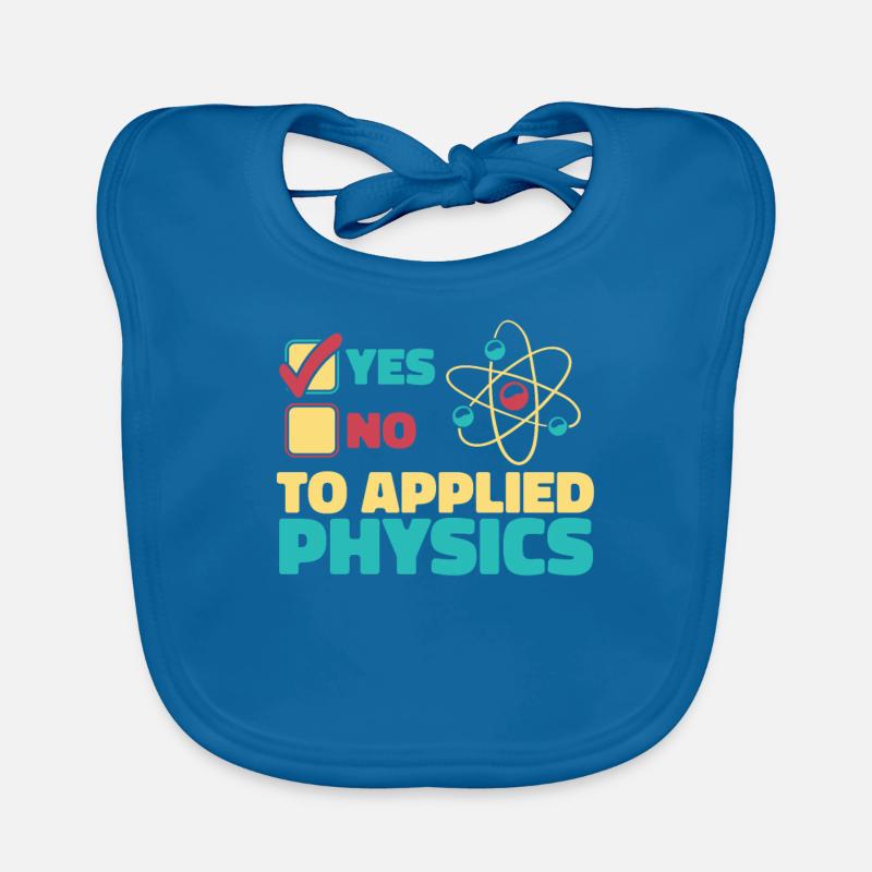 Physics Physicist Organic Baby Bibs