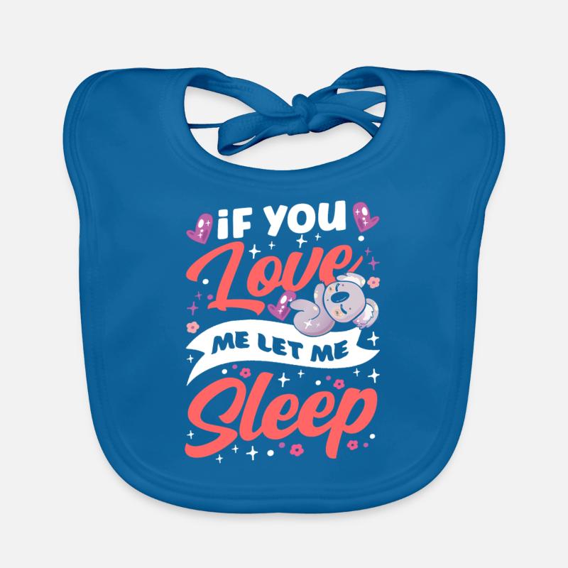 Si tu m’aimes, laisse-moi dormir Koala Bavoir bio Bébé
