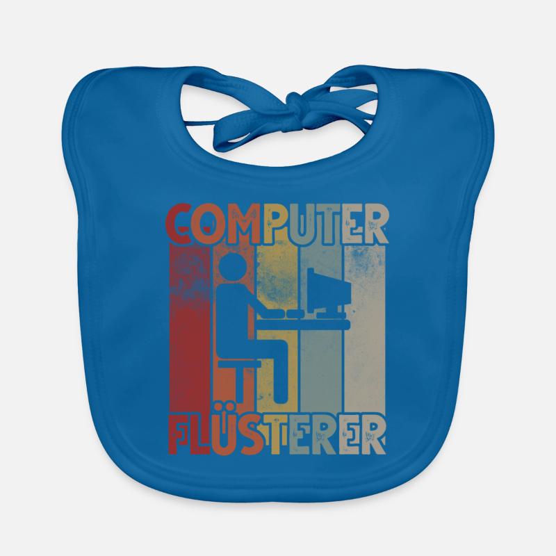 Informatiker Informatik Programmierer Nerd Geek Baby Bio-Lätzchen