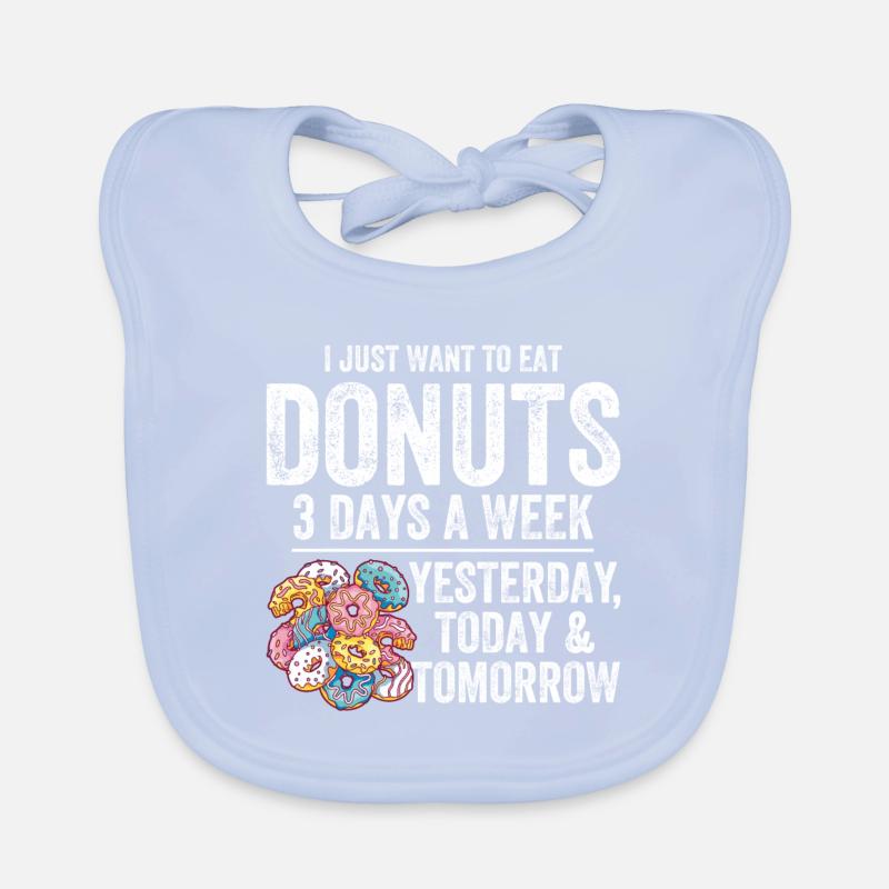 Donut Lover Baby Bio-Lätzchen