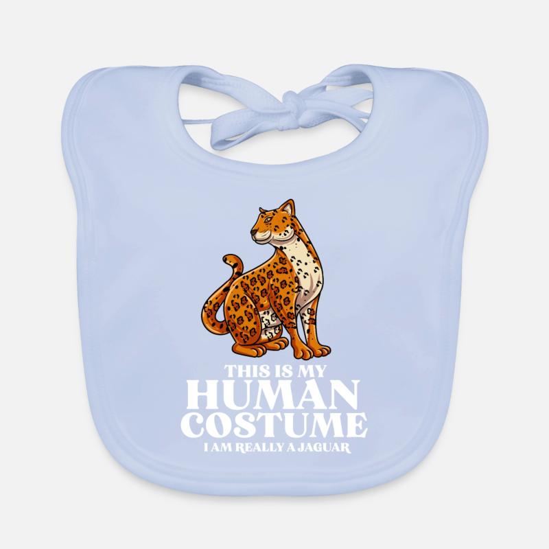 Jaguar Geschenkidee Baby Bio-Lätzchen