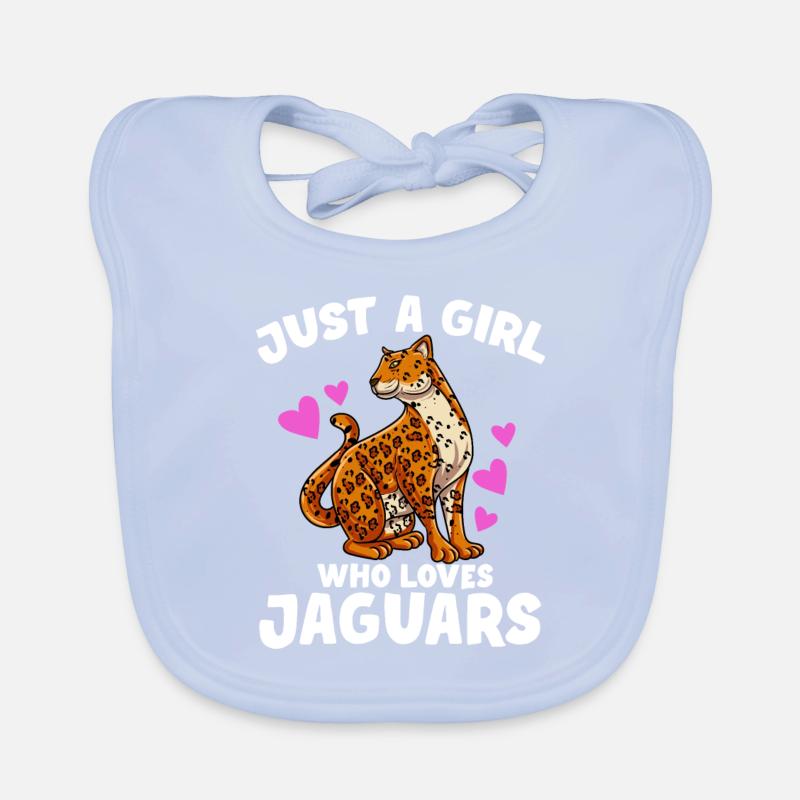 Jaguar Geschenkidee Baby Bio-Lätzchen