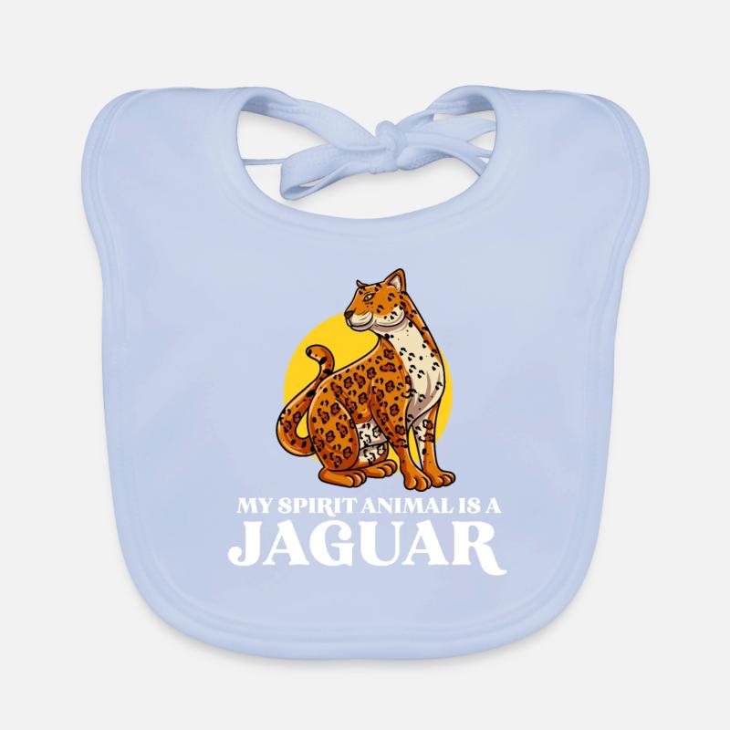 Jaguar Geschenkidee Baby Bio-Lätzchen
