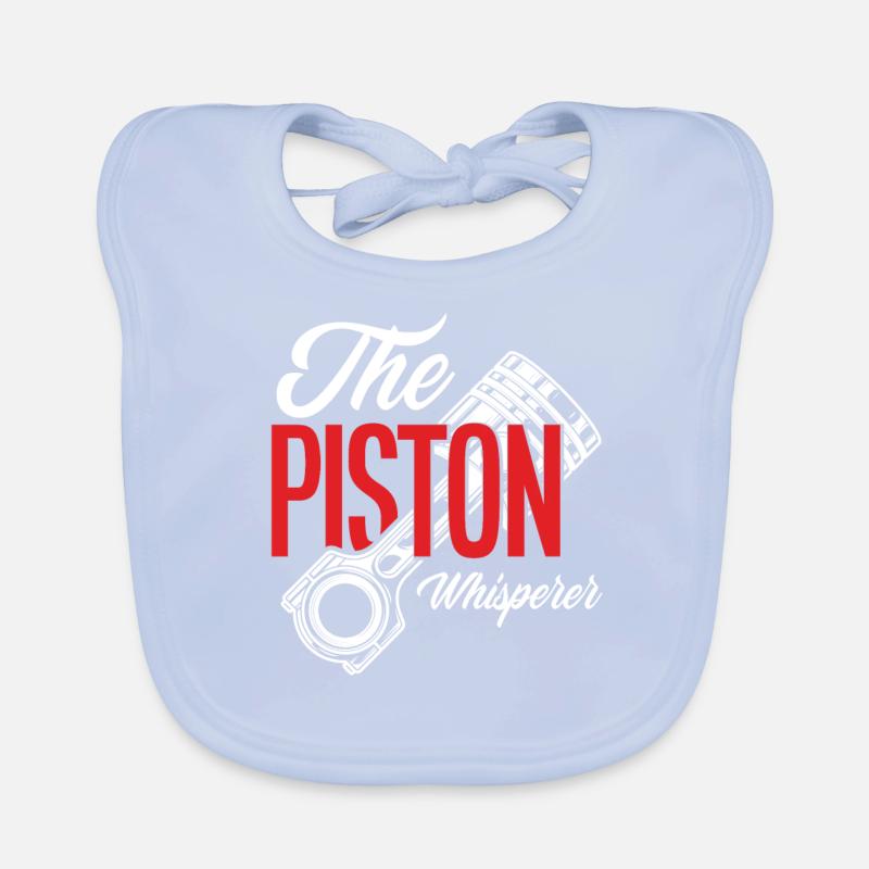 Mécanicien automobile Piston Whisperer Bavoir bio Bébé