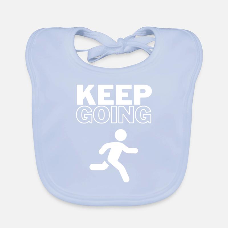 Keep Going Baby Bio-Lätzchen