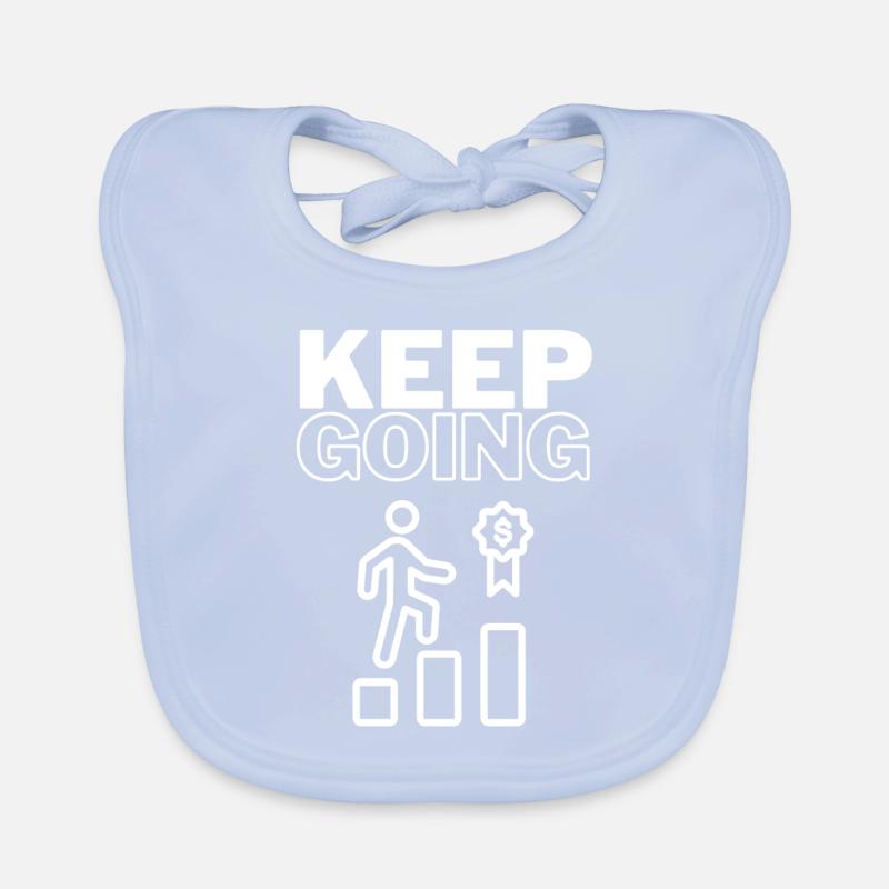 Keep Going Baby Bio-Lätzchen
