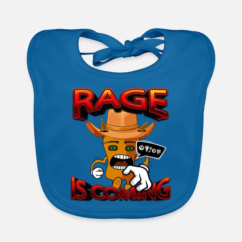 Rage is coming - monstre comique mignon Bavoir bio Bébé