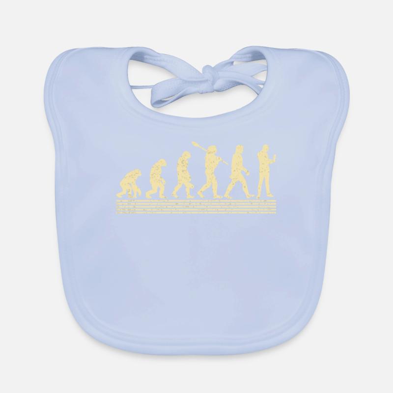 Evolution Of the Computer Systems Analyst Organic Baby Bibs