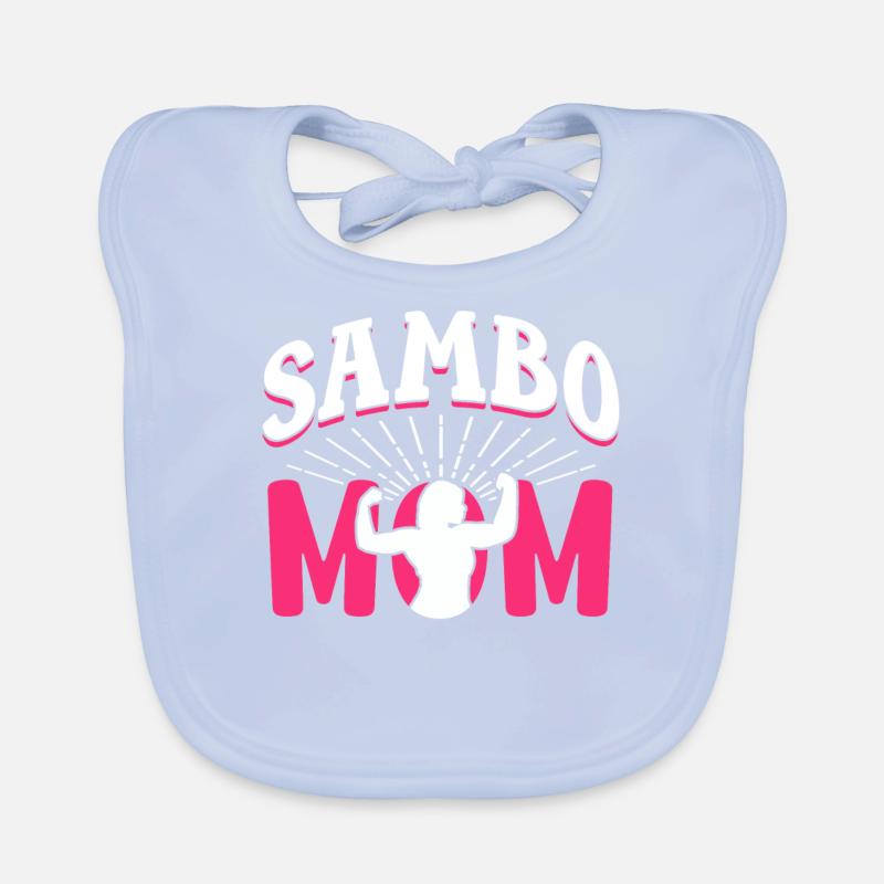 Sambo Mutter Training Kampfsport Kampfkunst Baby Bio-Lätzchen