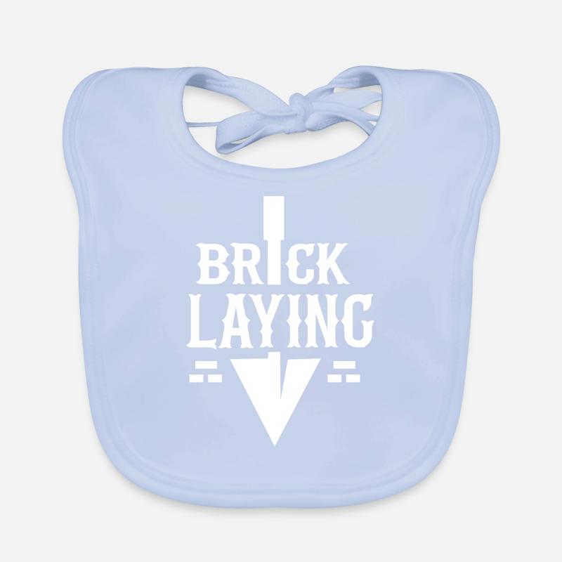 Maçonnerie Briques Artisans Maçon Bavoir bio Bébé