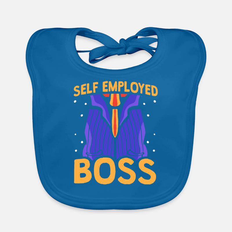 Self-employed boss Freelancer Self-employed Organic Baby Bibs