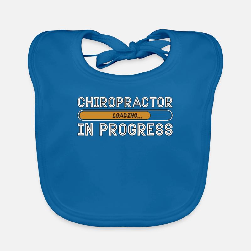 Chiropractor Physio Cool Chiropractic Gift Organic Baby Bibs