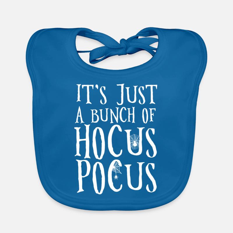 Halloween Witch Witchcraft Magic Magic Magic Magice Costume Organic Baby Bibs