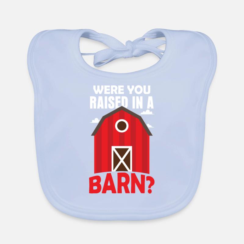Wurden Sie In Einer Scheune Aufgezogen? Papa Papi Baby Bio-Lätzchen