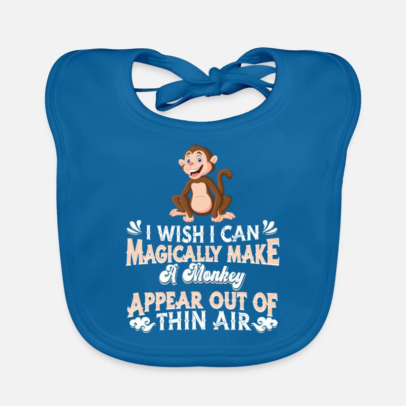 Singe Bavoir bio Bébé