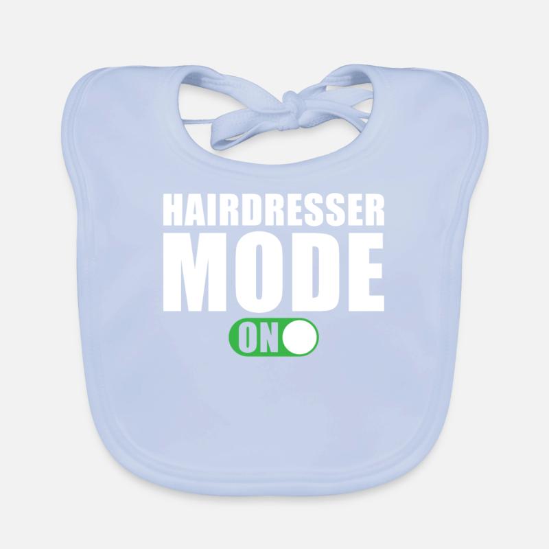 Mode coiffeur activé Bavoir bio Bébé