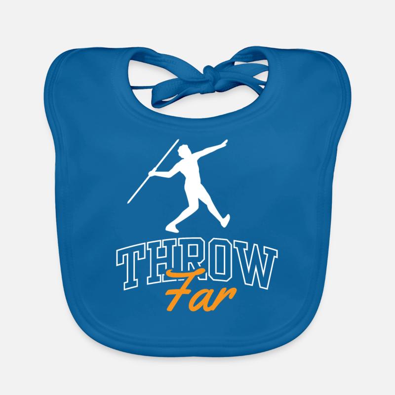 Werf Weit Javelin Throw Javelin Thrower Javelin Throw Organic Baby Bibs